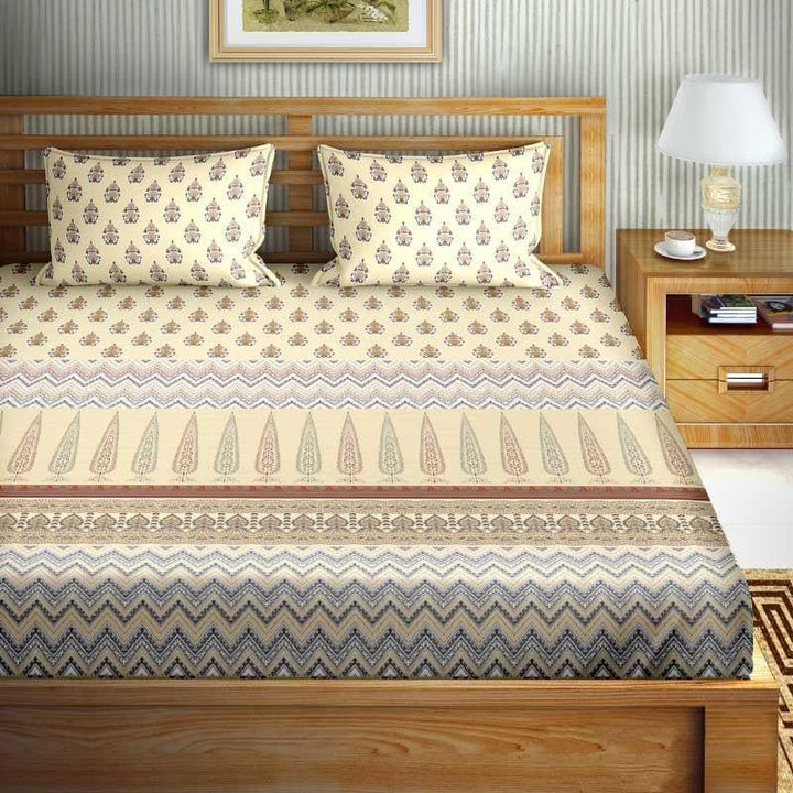 Buy Sansa Ethnic Bedsheet at Vaaree online | Beautiful Bedsheets to choose from