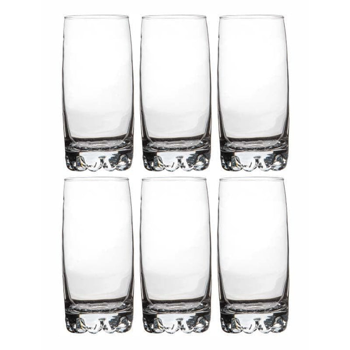 Buy Funta Glass Tumbler (385 ML) - Set Of Six at Vaaree online | Beautiful Glasses to choose from
