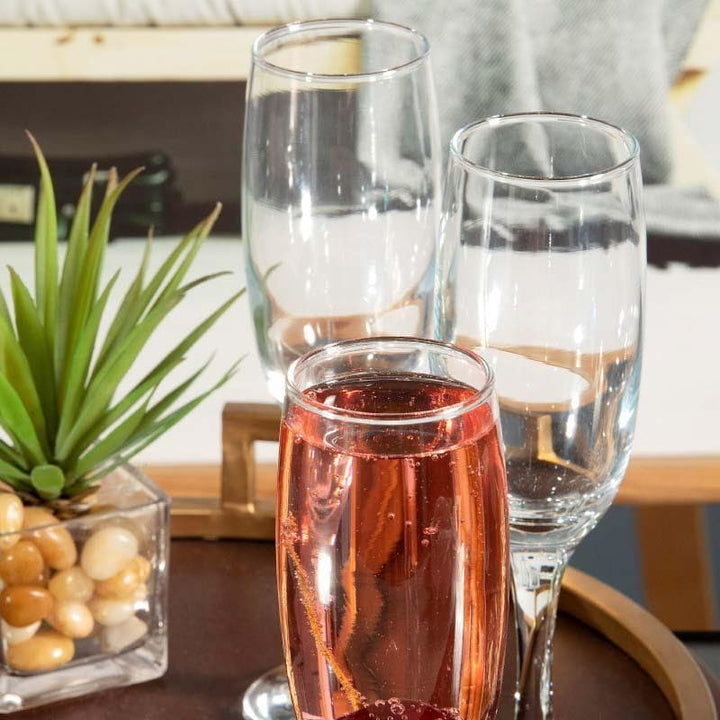 Buy Simera Glass (210 ML) - Set Of Six at Vaaree online | Beautiful Champagne Glass to choose from
