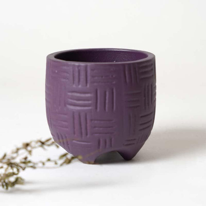 Buy Ludwig Planter - Purple at Vaaree online | Beautiful Pots & Planters to choose from