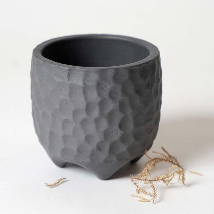 Buy Organic Etch Planter - Slate at Vaaree online | Beautiful Pots & Planters to choose from