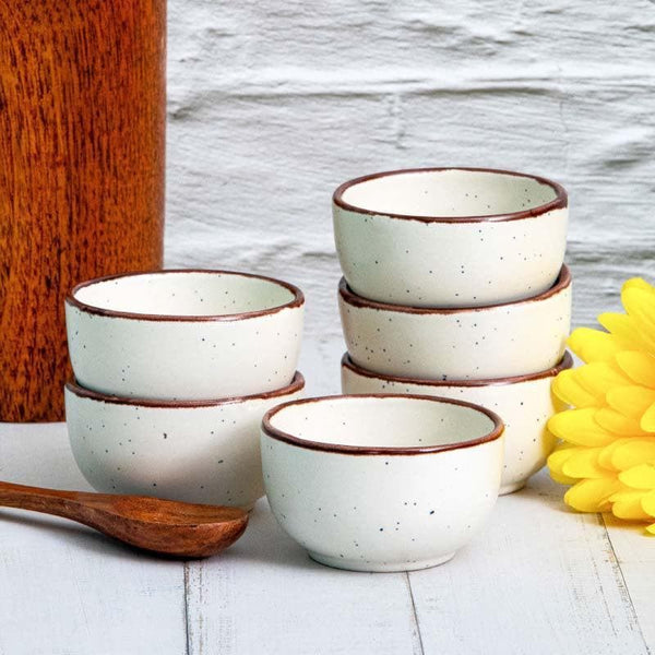 Buy Small Earthy Chic Bowl - Set Of Six at Vaaree online | Beautiful Bowl to choose from