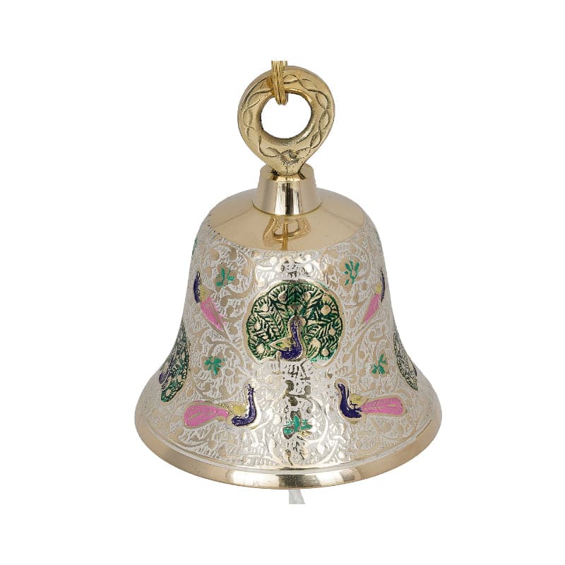 Buy Margeya Brass Hanging Bell Hanging Bell from Vaaree