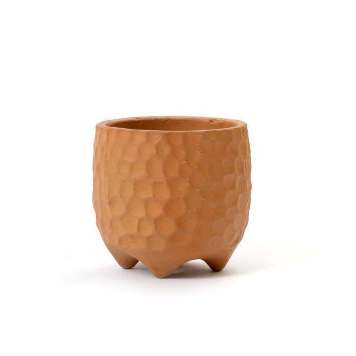 Buy Organic Etch Planter - Caramel at Vaaree online | Beautiful Pots & Planters to choose from