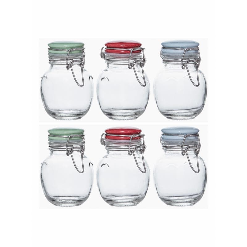 Buy Azoroni Jar (150 ML) - Set Of Six at Vaaree online | Beautiful Jar to choose from