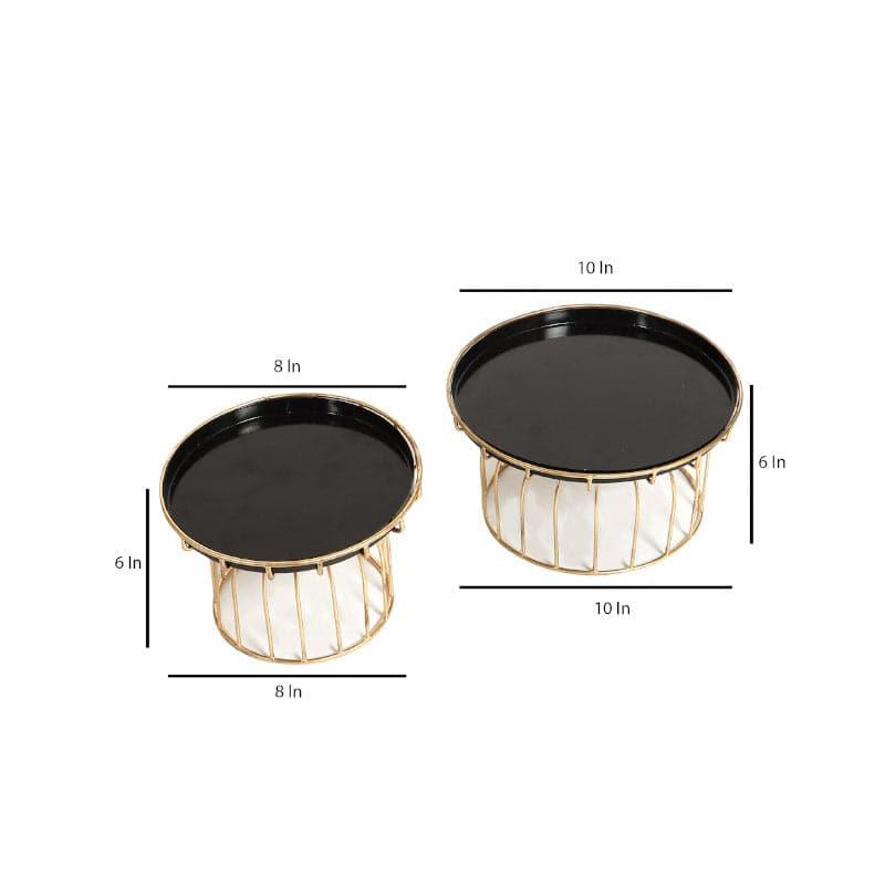 Buy Collis Metal Cake Platter - Set Of Two at Vaaree online | Beautiful Cake Stand to choose from