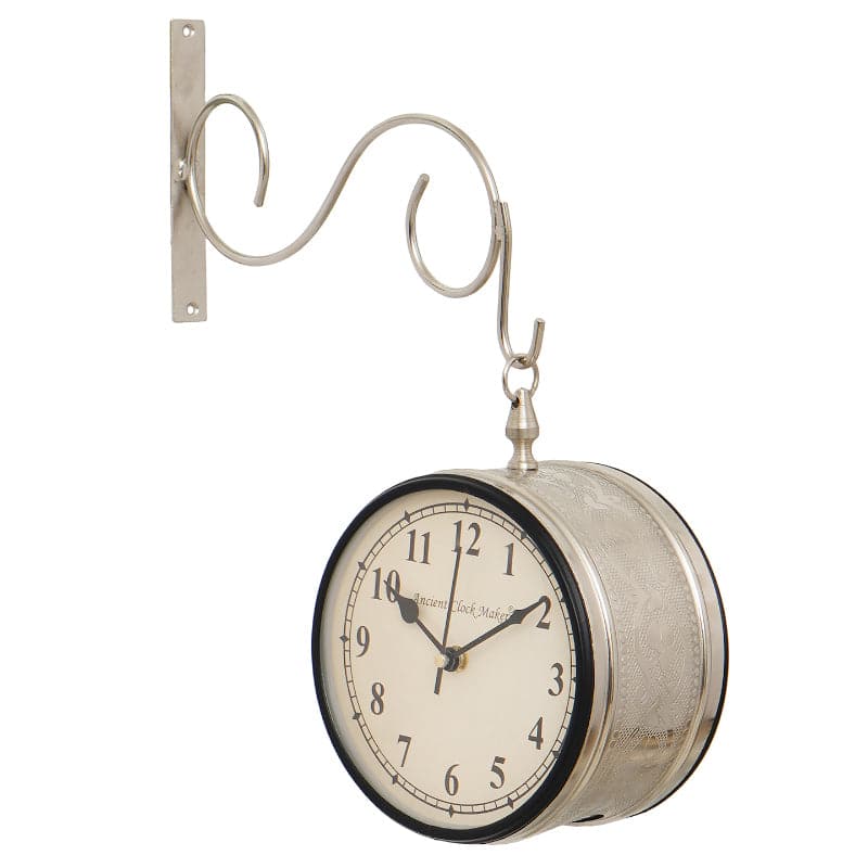 Wall Clock - Oklani Wall Clock - Silver