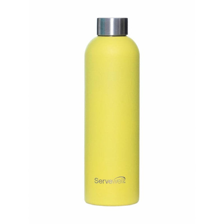 Buy Steel Elegance Elixir Bottle (900 ML) - Lemon Yellow at Vaaree online | Beautiful Bottle to choose from