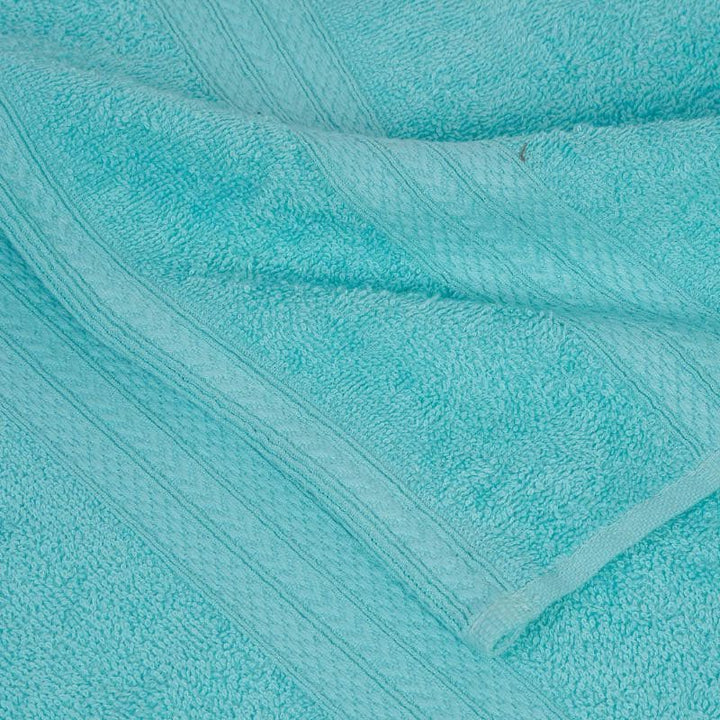 Buy GlowNGo Towel (Blue) - Set Of Six at Vaaree online | Beautiful Towel Sets to choose from