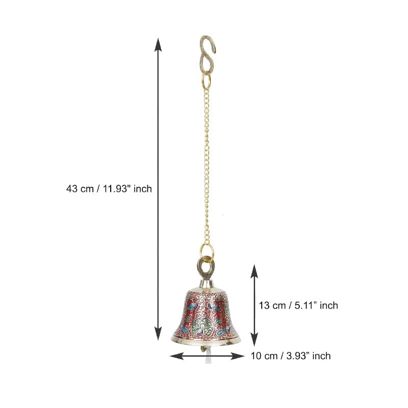 Buy Sangera Brass Hanging Bell Hanging Bell from Vaaree