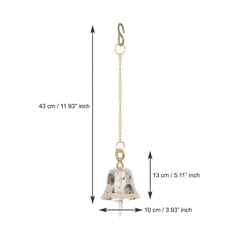 Buy Margeya Brass Hanging Bell Hanging Bell from Vaaree