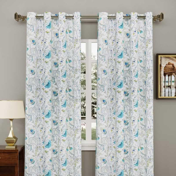 Buy Mausamiyaan Curtain - Set Of Two at Vaaree online | Beautiful Curtains to choose from