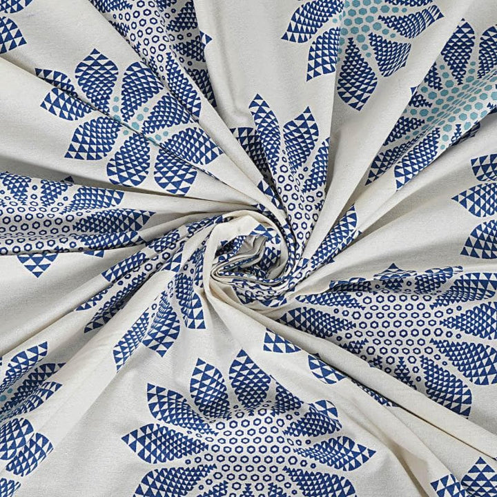 Buy Samitha Floral Printed Bedsheet - Blue at Vaaree online | Beautiful Bedsheets to choose from