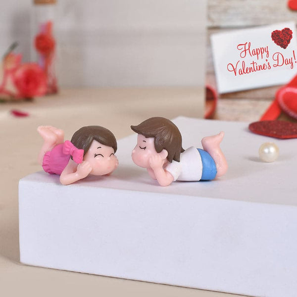Couple Dream Valentine Showpiece - Set Of Two