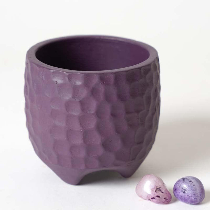 Buy Organic Etch Planter - Purple at Vaaree online | Beautiful Pots & Planters to choose from