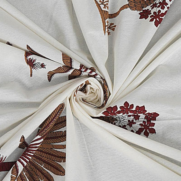 Buy Kalpakar Bedsheet - Brown at Vaaree online | Beautiful Bedsheets to choose from