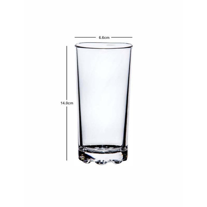 Buy Troopee Straight Glass Tumbler (300 ML) - Set Of Six at Vaaree online | Beautiful Glasses to choose from