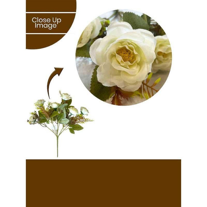 Buy Yarr-Rozy Floral Stick - White at Vaaree online | Beautiful Artificial Flowers to choose from