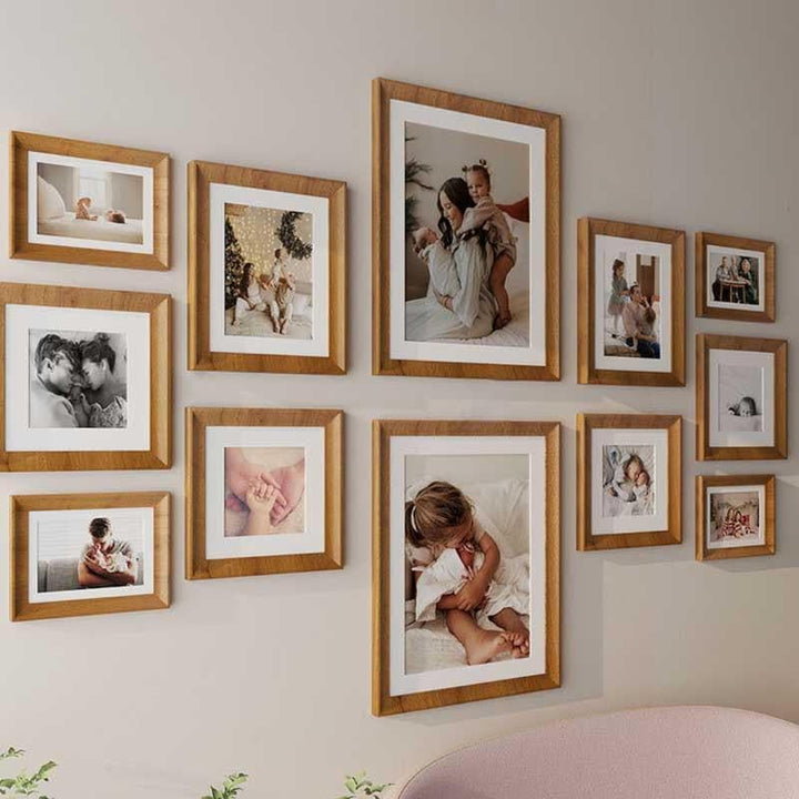 Buy Image Ensemble Wall Photo Frame - Set Of Twelve at Vaaree online | Beautiful Photo Frames to choose from
