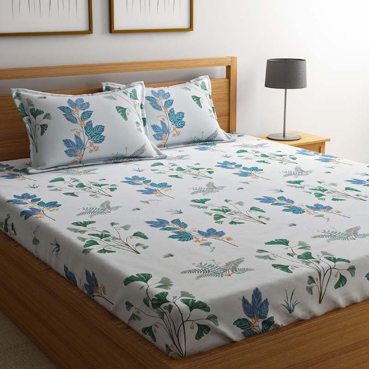 Buy Raina Florin Bedsheet at Vaaree online | Beautiful Bedsheets to choose from
