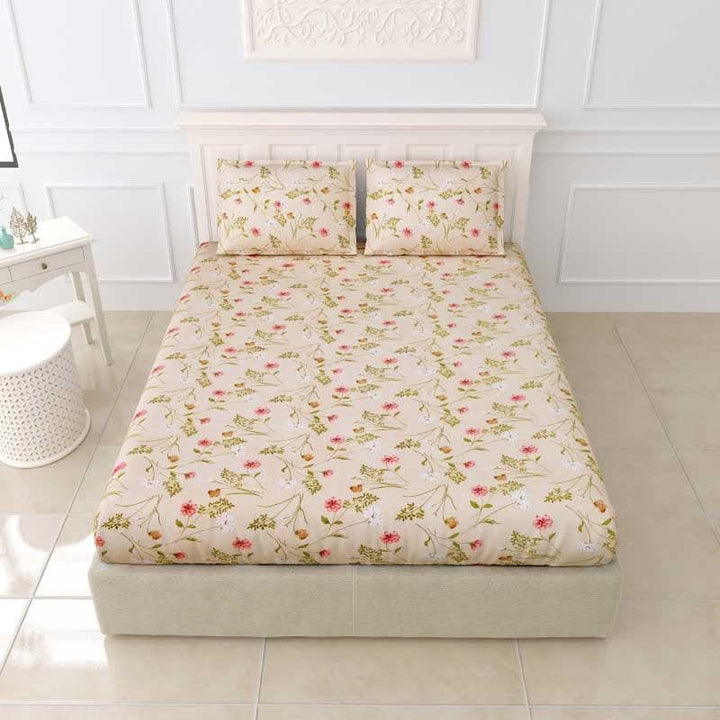 Buy Bedtime Bliss Bedsheet at Vaaree online | Beautiful Bedsheets to choose from