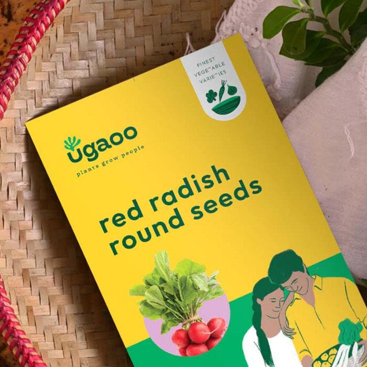 Buy Ugaoo Red Round Radish Seeds at Vaaree online | Beautiful Seeds to choose from