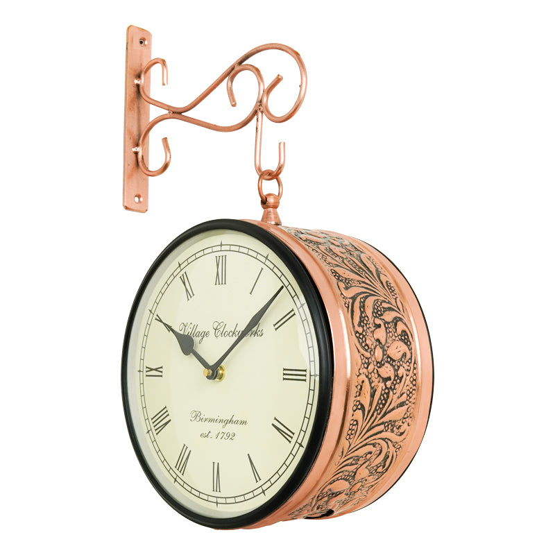 Buy Mandora Double Sided Station Clock Wall Clock from Vaaree