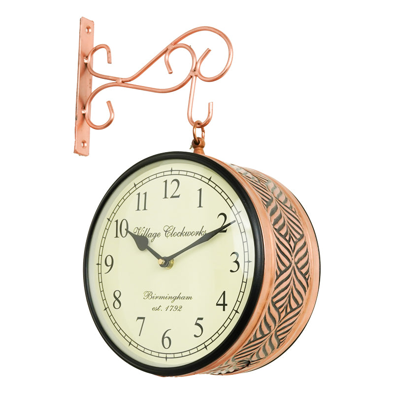 Buy The Now Double Sided Station Clock Wall Clock from Vaaree