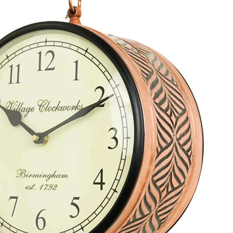 Buy The Now Double Sided Station Clock Wall Clock from Vaaree