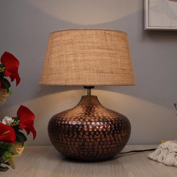 Buy Arohana Table Lamp - Beige at Vaaree online | Beautiful Table Lamp to choose from