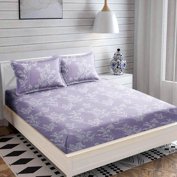 Buy Purple Primo Bedsheet at Vaaree online | Beautiful Bedsheets to choose from