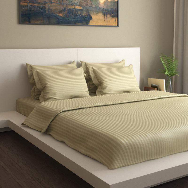 Buy Solid Vibe Bedding Set - Walnut at Vaaree online | Beautiful Bedding Set to choose from