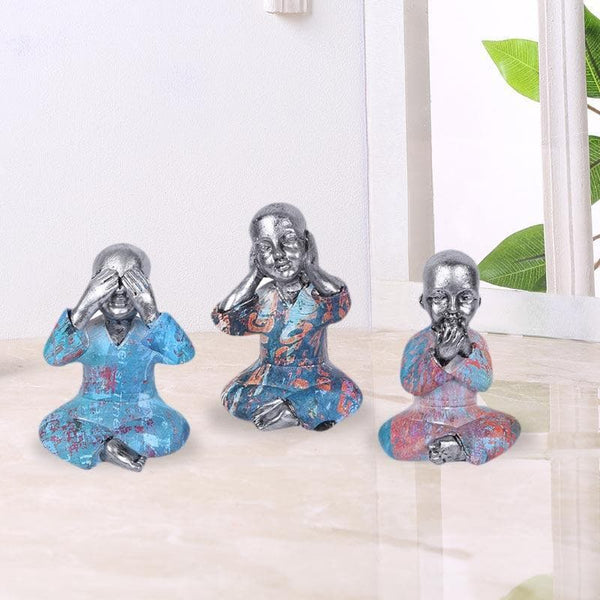 Buy The Great Buddha Statue- Set Of Three at Vaaree online | Beautiful Idols & Sets to choose from