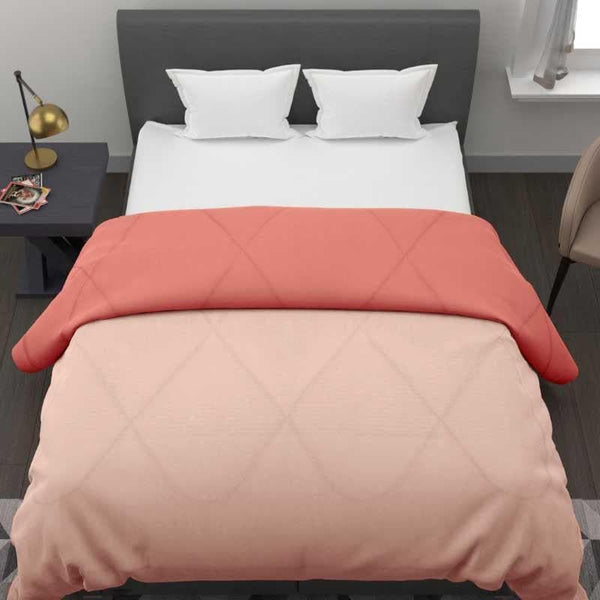 Buy Tesse Double Comforter - Peach at Vaaree online | Beautiful Comforters & AC Quilts to choose from