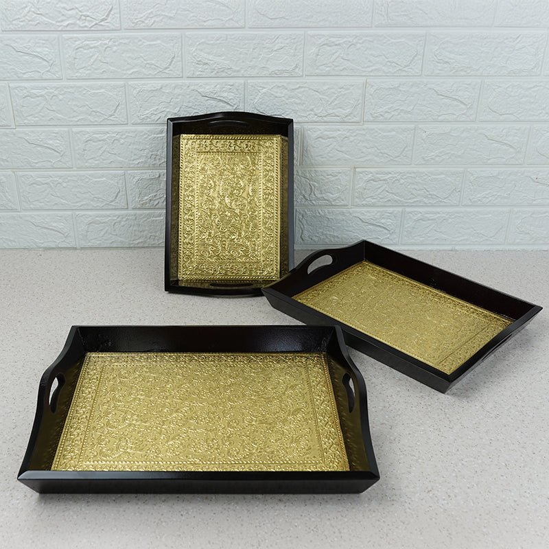 Serving Tray - Ananda Serving Tray - Set Of Three