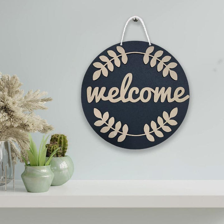Buy Welcome Home Wall Decor - Black at Vaaree online | Beautiful Wall Accents to choose from