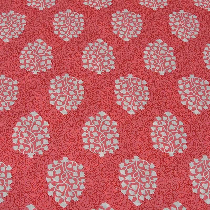 Buy Garden Glitz Bedsheet - Red at Vaaree online | Beautiful Bedsheets to choose from