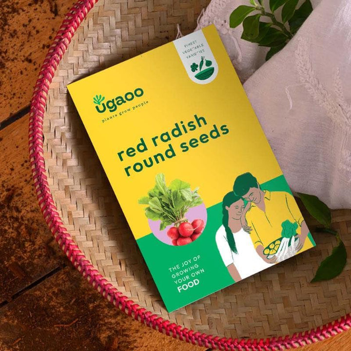 Buy Ugaoo Red Round Radish Seeds at Vaaree online | Beautiful Seeds to choose from