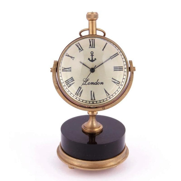 Buy Sybil Antique Table Clock at Vaaree online | Beautiful Table Clock to choose from