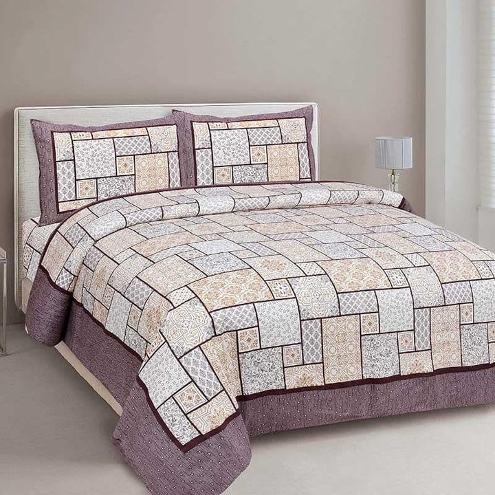 Buy Sleep Tighty Bedsheet - Purple at Vaaree online | Beautiful Bedsheets to choose from