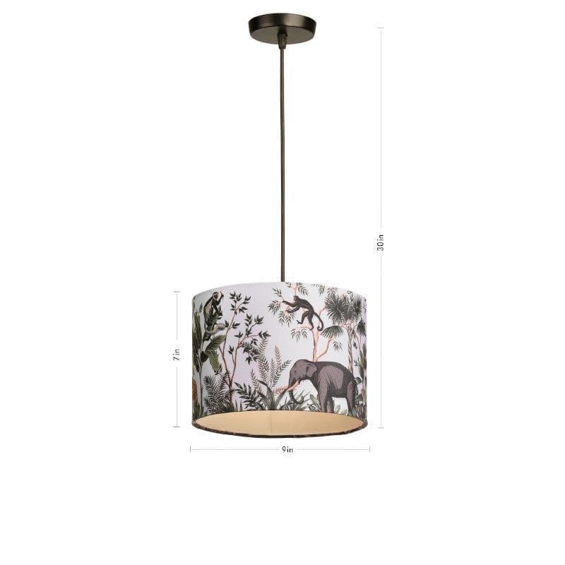 Buy Ornate Farola Chandelier - Three Lights Ceiling Lamp from Vaaree