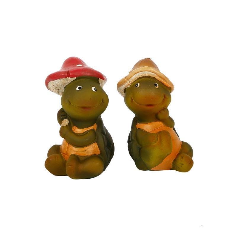 Buy Turtles With Mushroom Cap Set at Vaaree online | Beautiful Showpieces to choose from