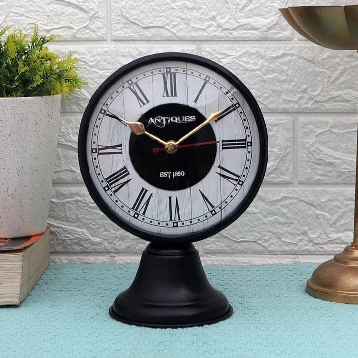 Buy Penelope Antique Table Clock at Vaaree online | Beautiful Table Clock to choose from