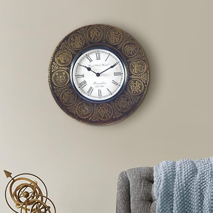 Buy Zodiac Wall Clock at Vaaree online | Beautiful Wall Clock to choose from