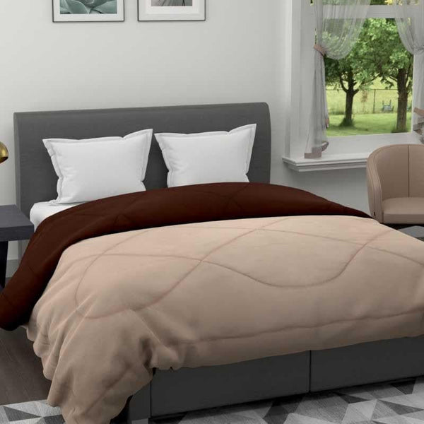 Buy Chocoland Slumber Comforter - Taupe at Vaaree online | Beautiful Comforters & AC Quilts to choose from