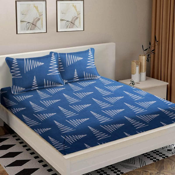 Buy Blue Reverie Bedsheet at Vaaree online | Beautiful Bedsheets to choose from