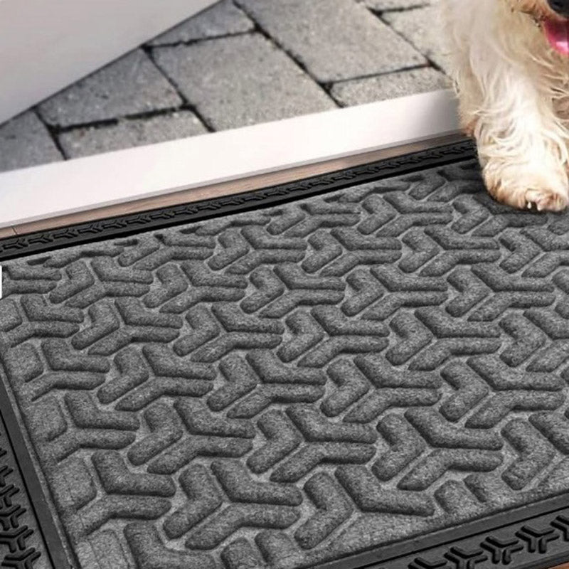 Buy Maxo Antiskid Doormat - Grey Rugs from Vaaree