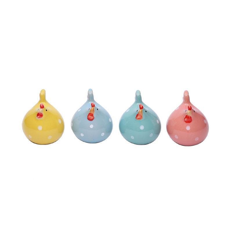 Buy Chic Chicken Roosters - Set Of Four at Vaaree online | Beautiful Showpieces to choose from