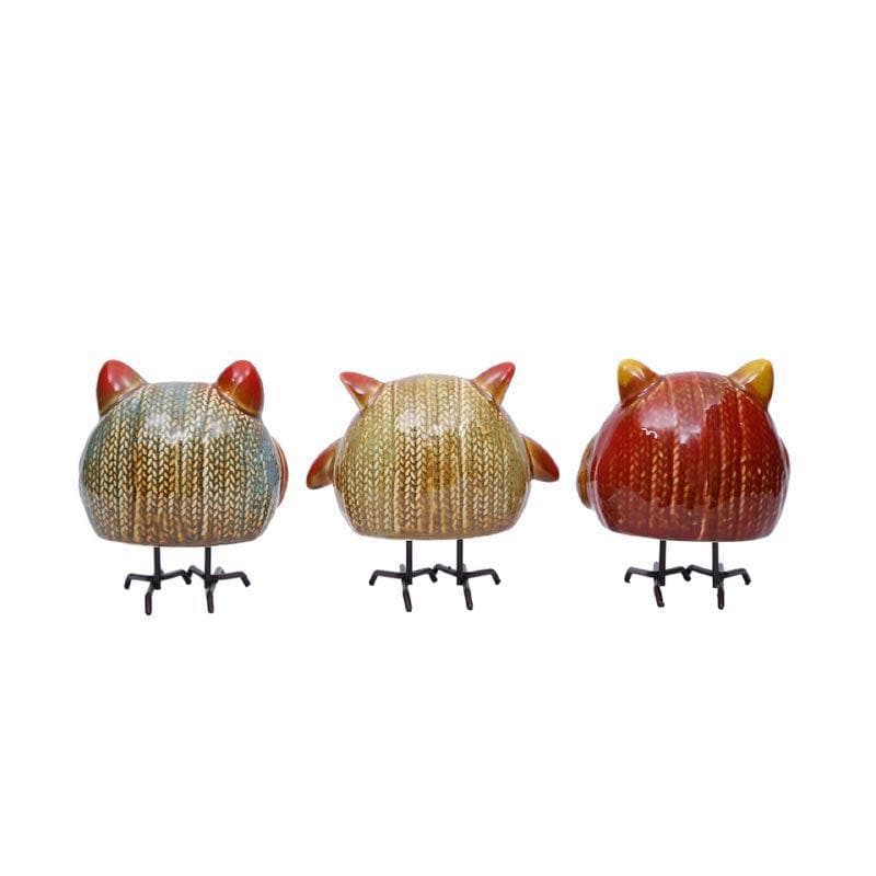 Buy Owl Trio Figurines at Vaaree online | Beautiful Showpieces to choose from