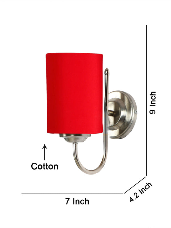 Wall Lamp - Altura Cylindrical Wall Lamp - Red